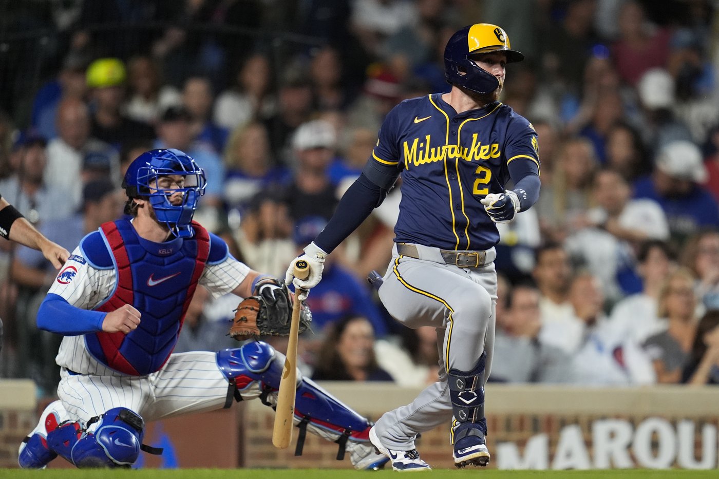 Busch hits a 3-run double off Misiorowski as the Cubs beat the Brewers 4-3 | iNFOnews.ca