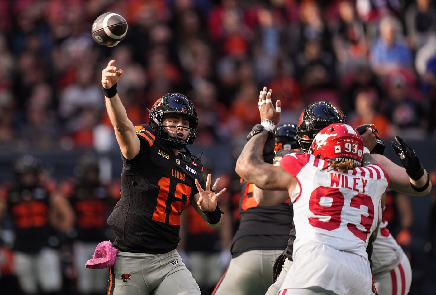 Rourke eager to continue improving and building on momentum Lions have created | iNFOnews.ca