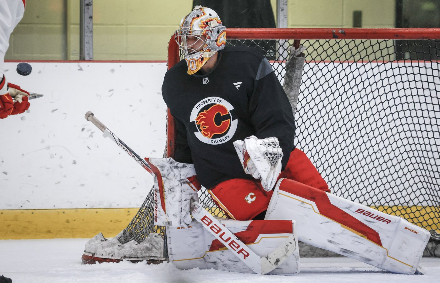 Battle for starting goalie headlines Calgary Flames training camp | iNFOnews.ca