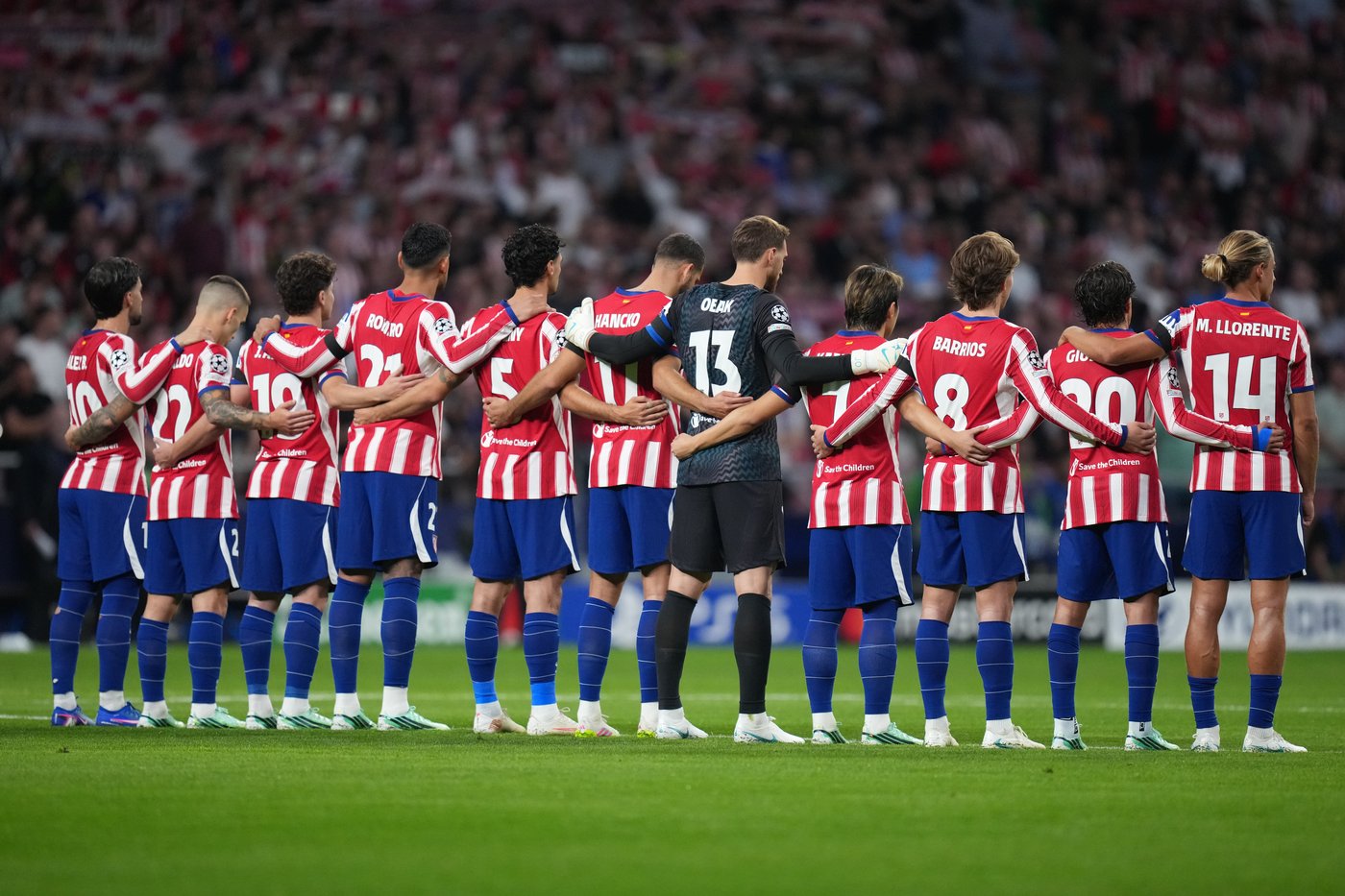Barrios scores in under a minute for Atletico, honors Koke after mother's death | iNFOnews.ca