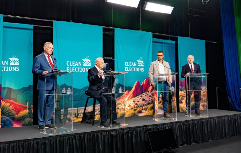GOP candidates pitch themselves as the person to beat Arizona's Democratic governor | iNFOnews.ca