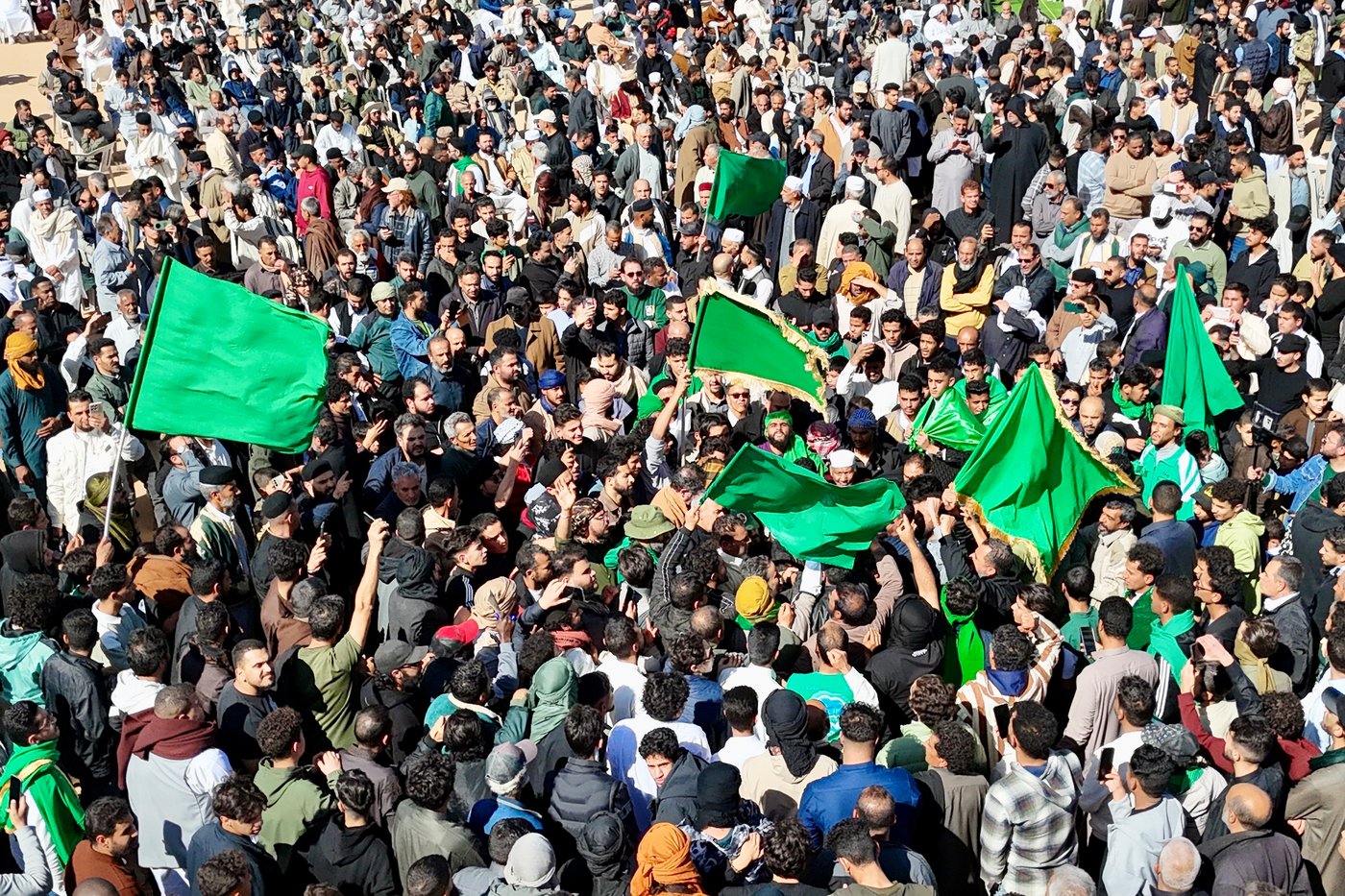 Thousands of Libyans gather for the funeral of Gadhafi’s son who was shot and killed this week | iNFOnews.ca