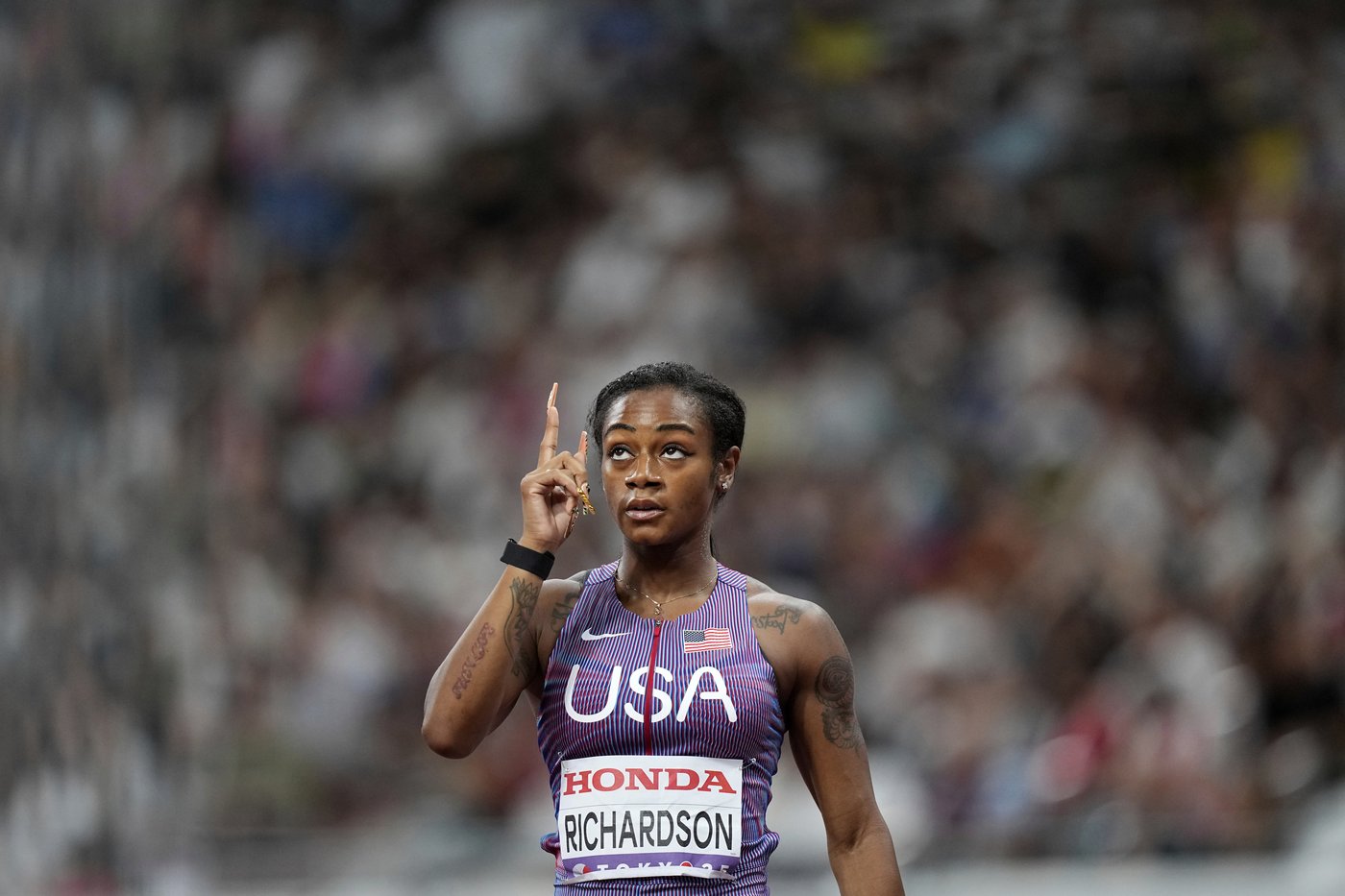 At worlds, Sha'Carri and Lyles feel they found something among those long-awaited cheers in Tokyo | iNFOnews.ca At worlds, Sha'Carri and Lyles feel they found something among those long-awaited cheers in Tokyo | iNFOnews.ca
