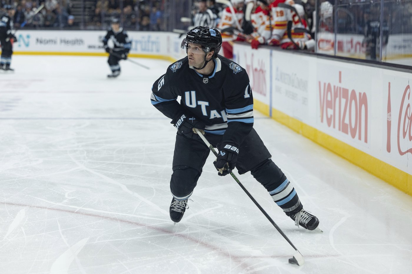 Mikhail Sergachev helps Utah beat Calgary Flames 5-1 to snap four-game skid | iNFOnews.ca
