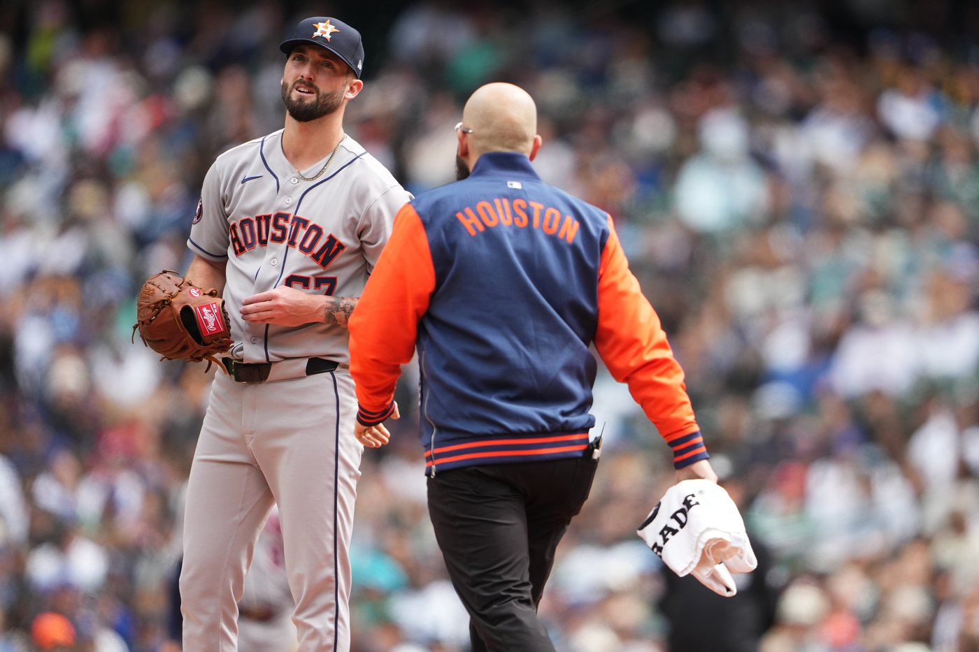 Astros lose another starter, Cody Bolton leaves Sunday’s 6-1 loss to the Mariners with back injury | iNFOnews.ca Astros lose another starter, Cody Bolton leaves Sunday’s 6-1 loss to the Mariners with back injury | iNFOnews.ca
