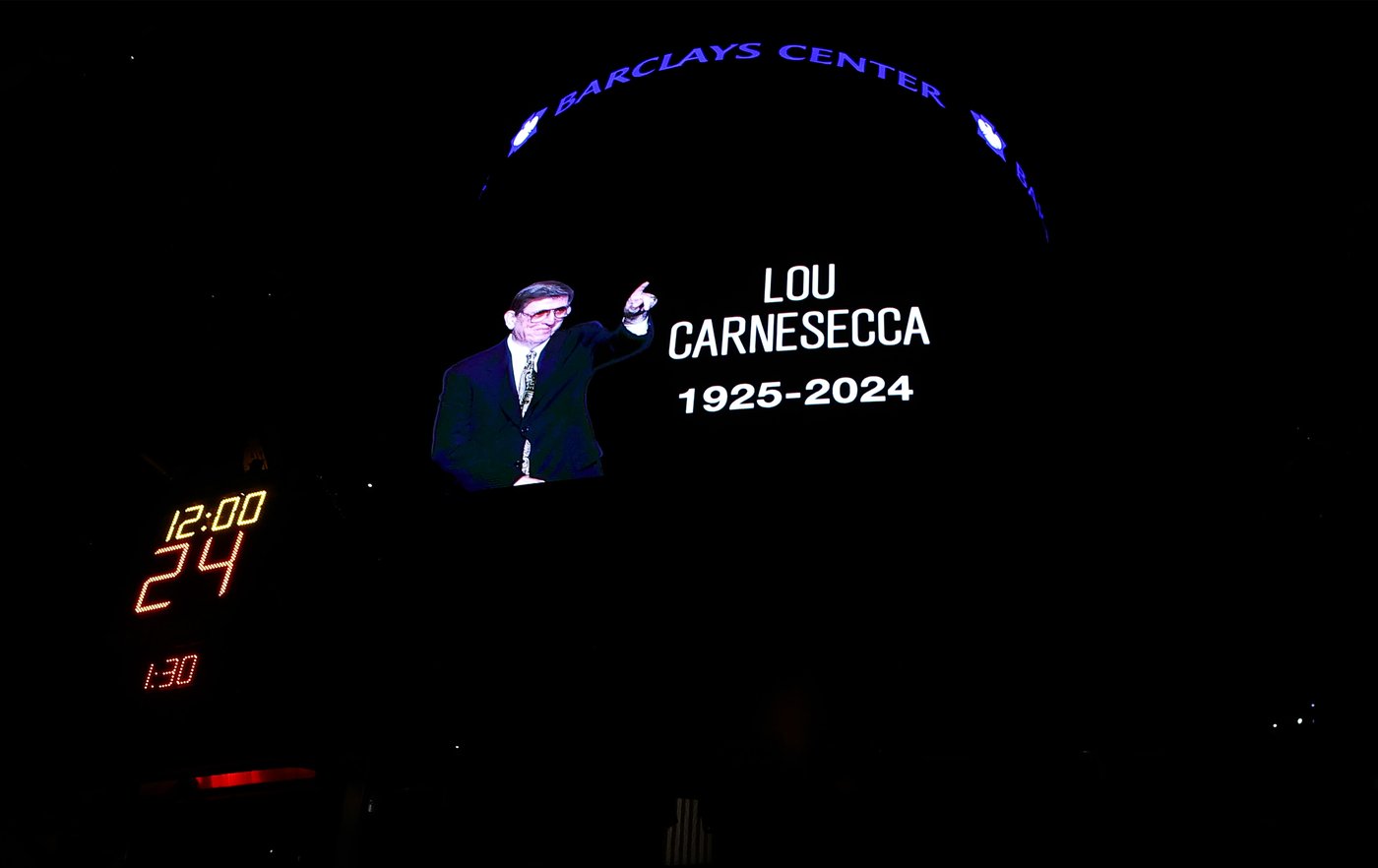 St. John's to honor late coach Lou Carnesecca at men's and women's games this weekend | iNFOnews.ca St. John's to honor late coach Lou Carnesecca at men's and women's games this weekend | iNFOnews.ca