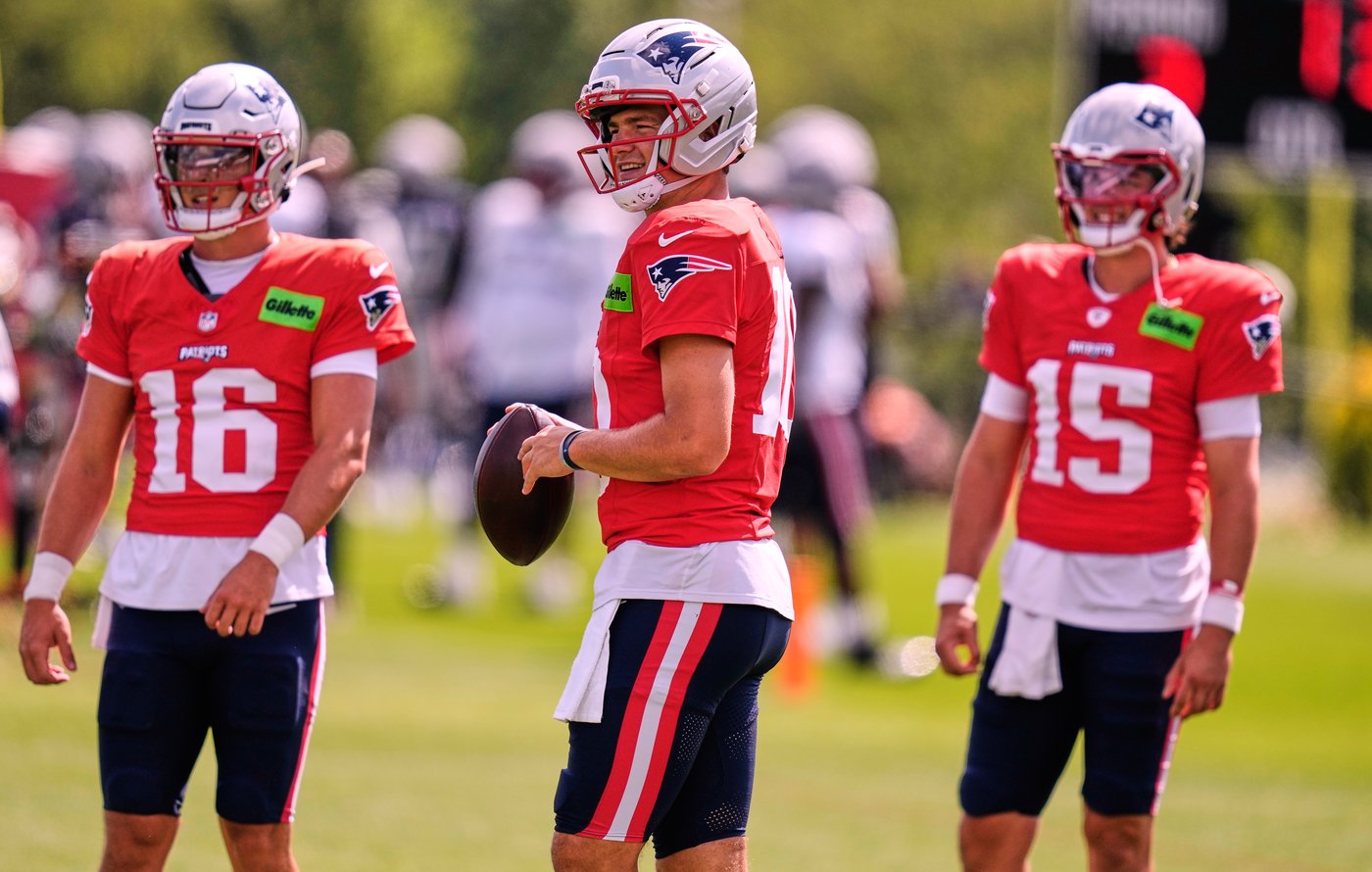 Drake Maye is being more vocal and it's already paying off as he prepares for Year 3 with Patriots | iNFOnews.ca Drake Maye is being more vocal and it's already paying off as he prepares for Year 3 with Patriots | iNFOnews.ca
