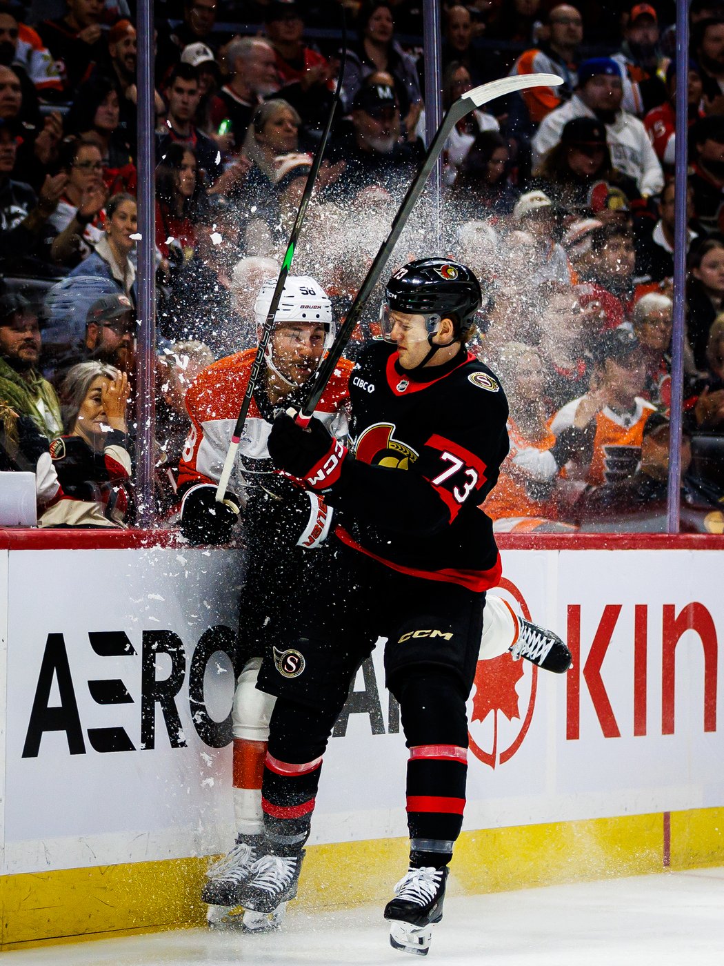 Yakemchuk's winner lifts Senators to 2-1 victory over Flyers | iNFOnews.ca