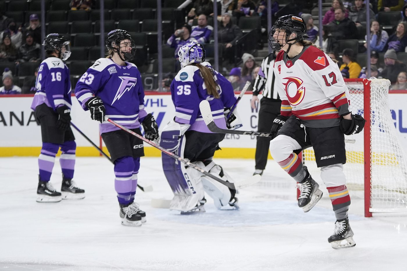Brianne Jenner scores first PWHL goal as Charge beat the Frost 1-0 | iNFOnews.ca