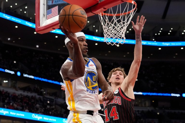 Podziemski scores 21, Warriors beat Bulls 123-91 for Chicago's 7th straight loss | iNFOnews.ca