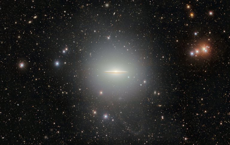 The wide-brimmed Sombrero galaxy is revealed in all its splendor by a telescope in Chile | iNFOnews.ca