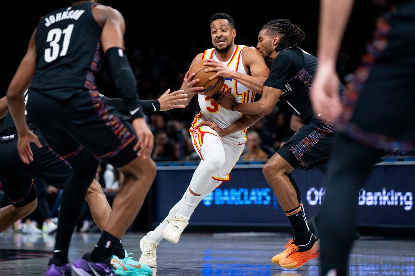 Hawks beat the Nets 141-107 for their 4th straight win and 18th in 20 games | iNFOnews.ca