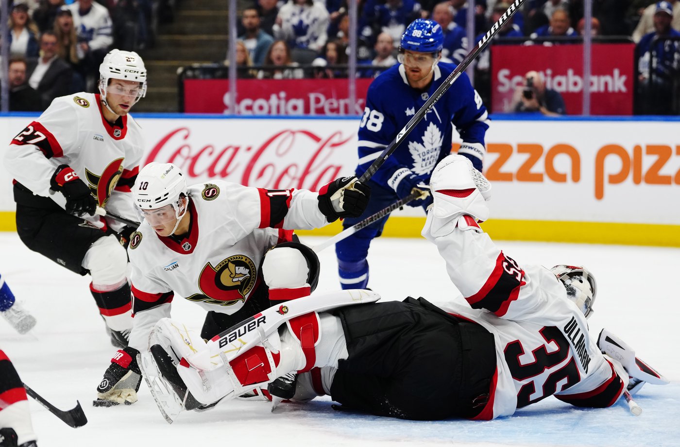 Senators open post-Tkachuk era with a win over Leafs; Sanderson leaves with injury | iNFOnews.ca