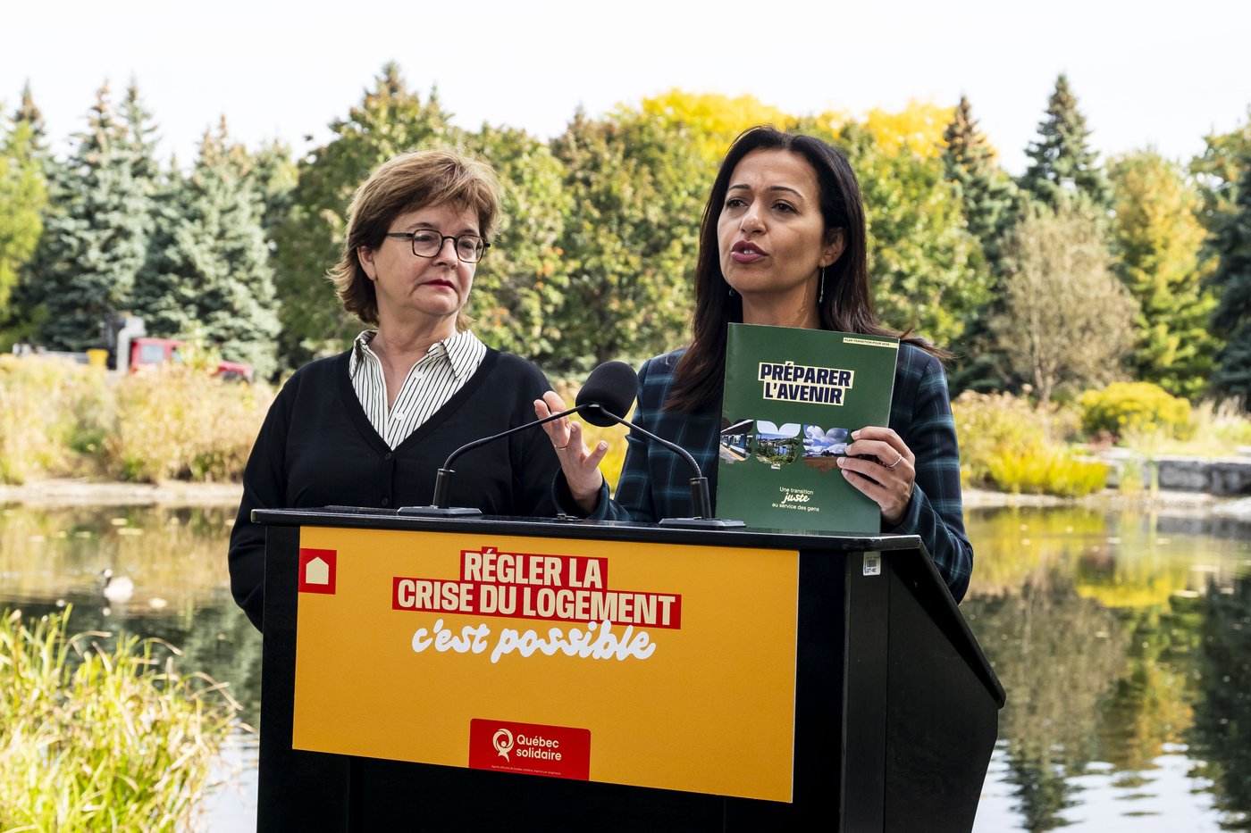 Parti Québécois leader aiming for a majority with election days away | iNFOnews.ca