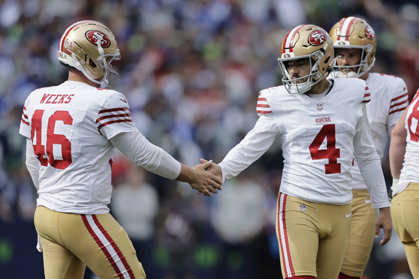 Kyle Shanahan says 'no question' Jake Moody will remain 49ers' kicker after struggling in opener | iNFOnews.ca