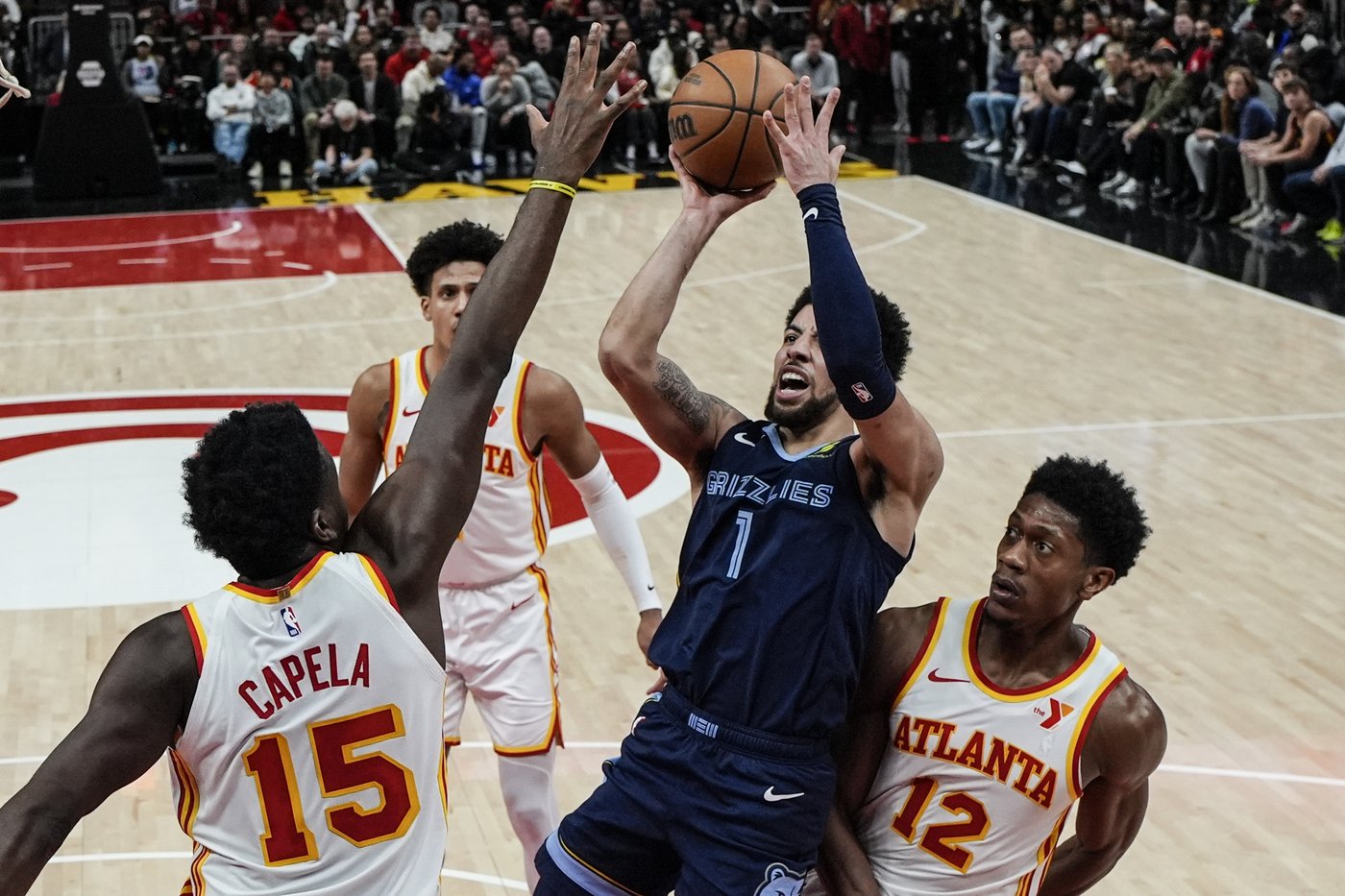Bane and Pippen combine for 45 points, Grizzlies cruise past Hawks 128-112 | iNFOnews.ca