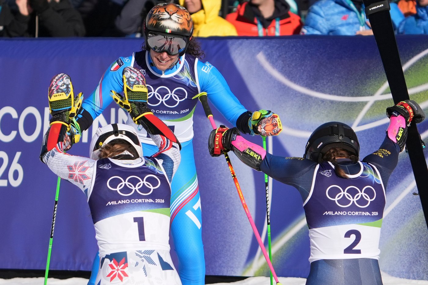 Freshly-crowned double Olympic champion Federica Brignone ends ski season to rehab leg | iNFOnews.ca