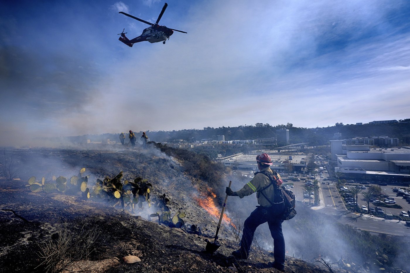 As fire-fanning winds continue, Southern California readies for potential rain and toxic runoff | iNFOnews.ca