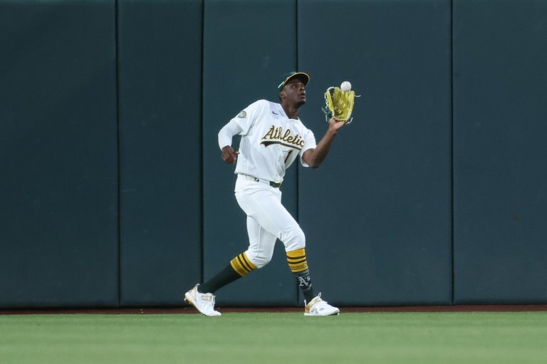 Athletics' Denzel Clarke has left hamstring strain that will sideline him until at least July | iNFOnews.ca