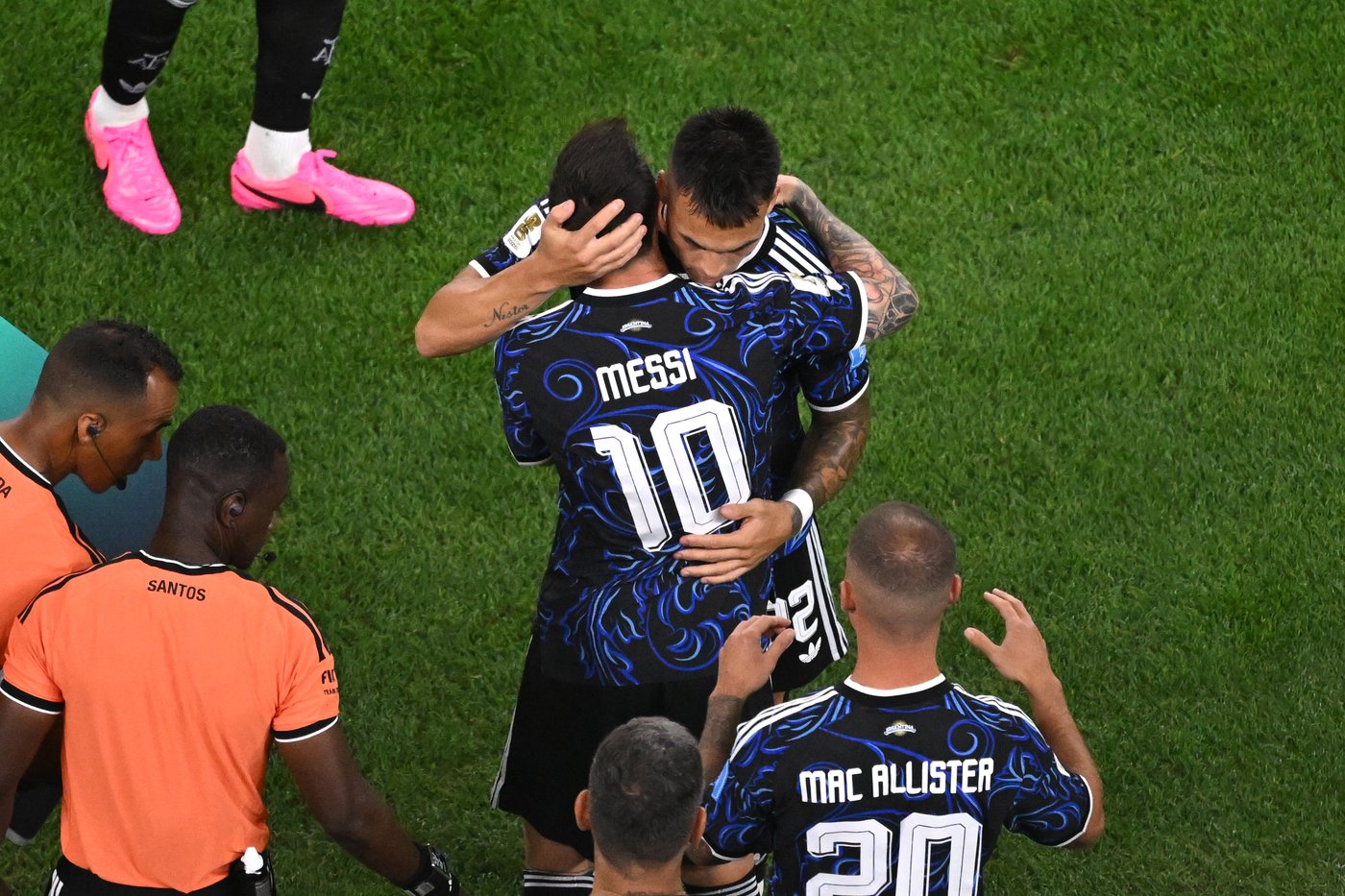 Messi subs in and scores again as defending World Cup champ Argentina beats Jordan to sweep group | iNFOnews.ca Messi subs in and scores again as defending World Cup champ Argentina beats Jordan to sweep group | iNFOnews.ca