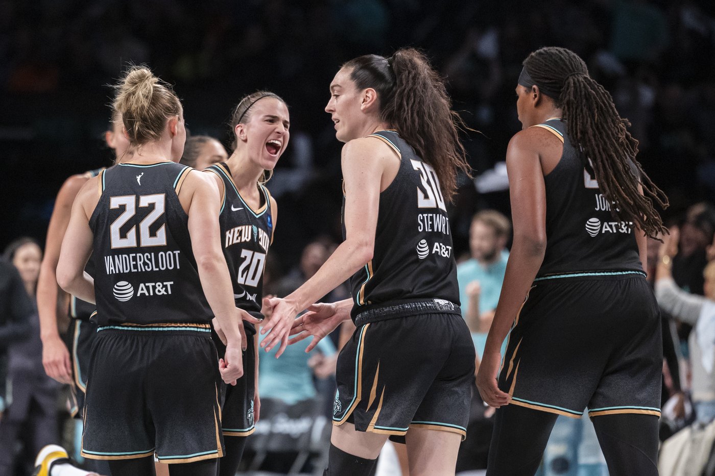 Stewart and Ionescu shine as Liberty take Game 1 over Aces | iNFOnews.ca Stewart and Ionescu shine as Liberty take Game 1 over Aces | iNFOnews.ca