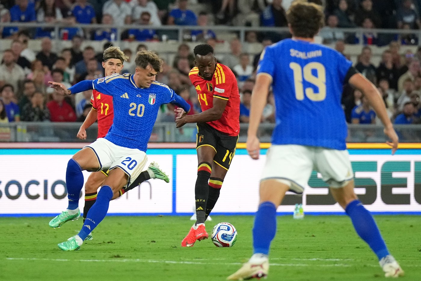 Italy crisis continues with home loss to Belgium before unfilled stadium on Mancini's return | iNFOnews.ca