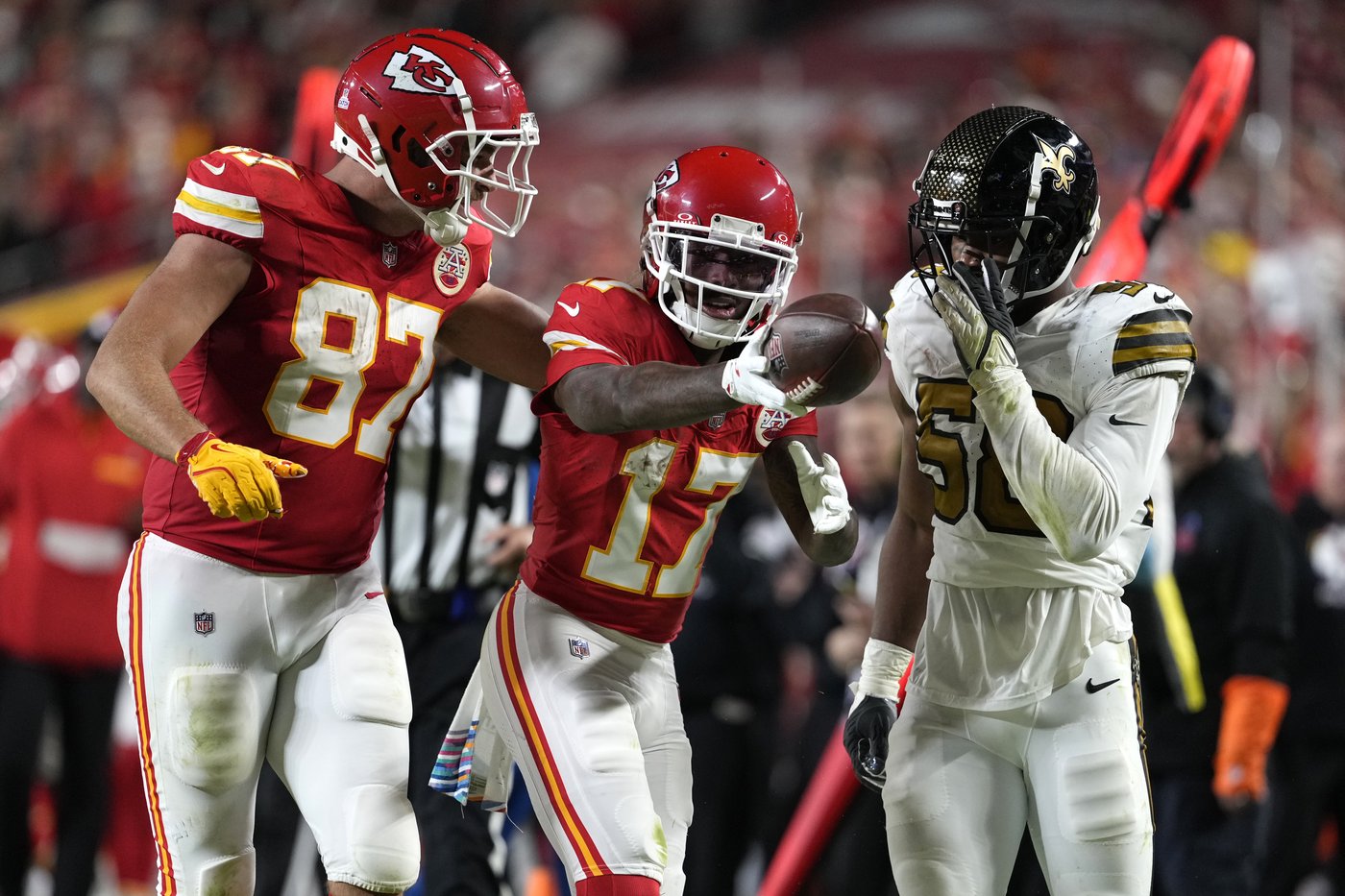 Imperfect Chiefs are headed into their bye week with a perfect record after a win over the Saints | iNFOnews.ca