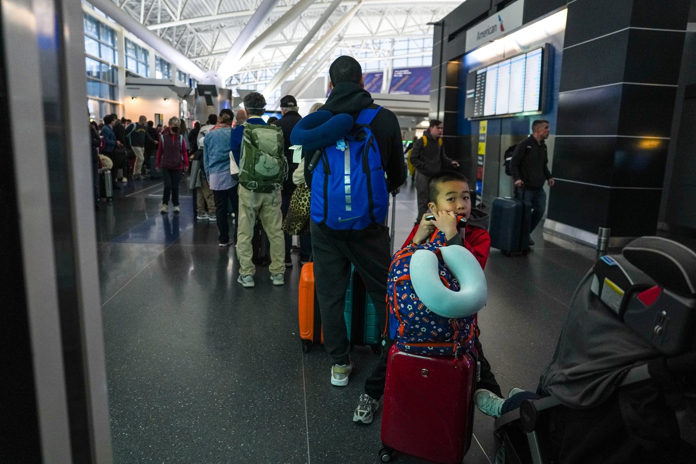 Photos show ICE agents at US airports where the partial government shutdown triggered delays | iNFOnews.ca