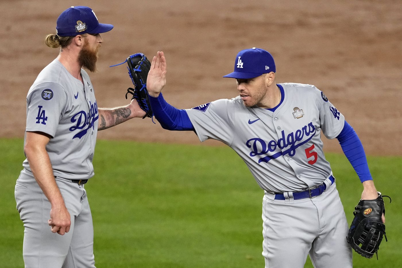 Freddie Freeman homers in fifth straight World Series game, ties George Springer's record | iNFOnews.ca