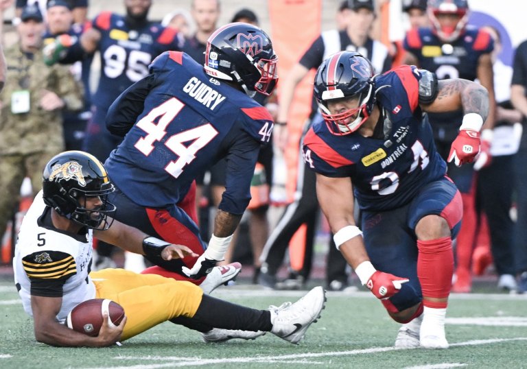Alouettes rally in final three minutes to knock off Tiger-Cats 31-18 | iNFOnews.ca
