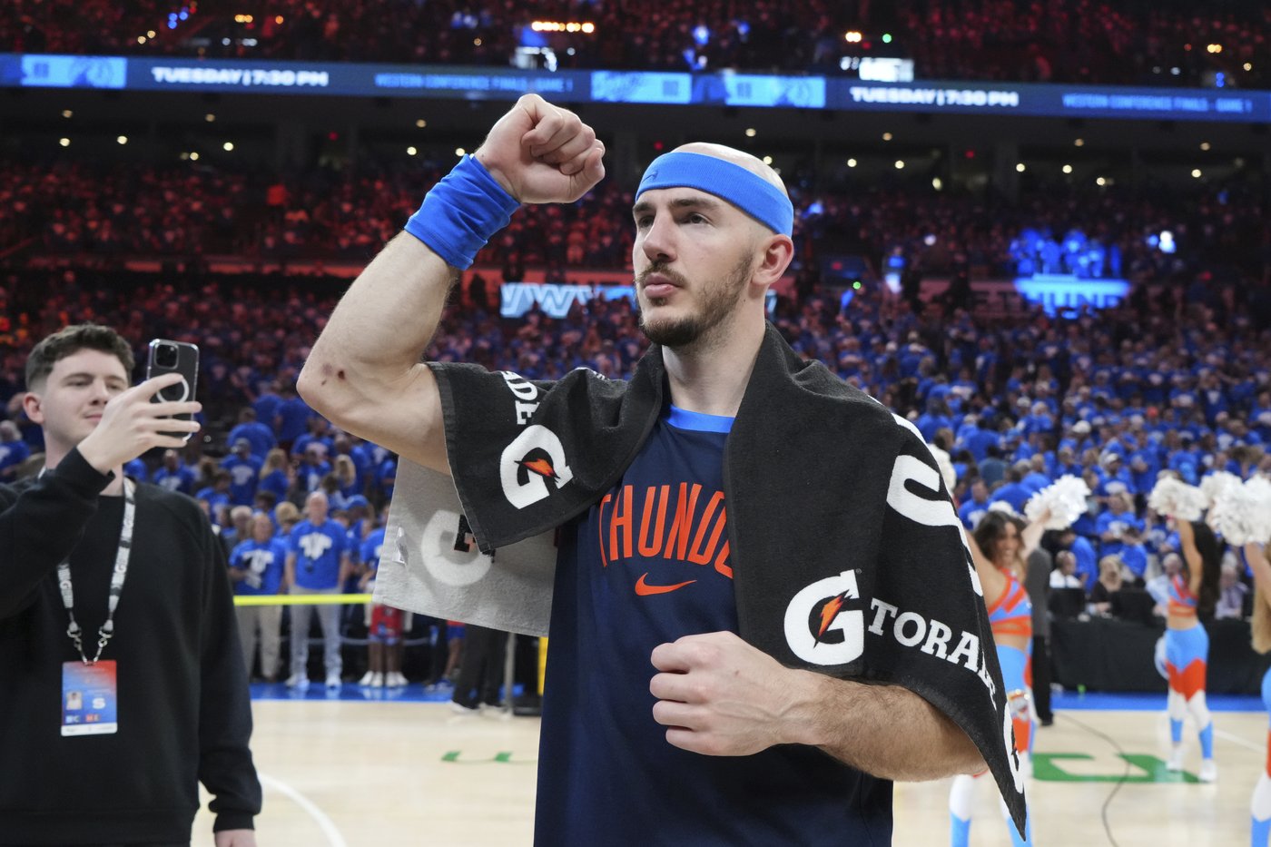 Thunder guard Alex Caruso is getting a 2nd NBA Finals chance, this time with fans | iNFOnews.ca
