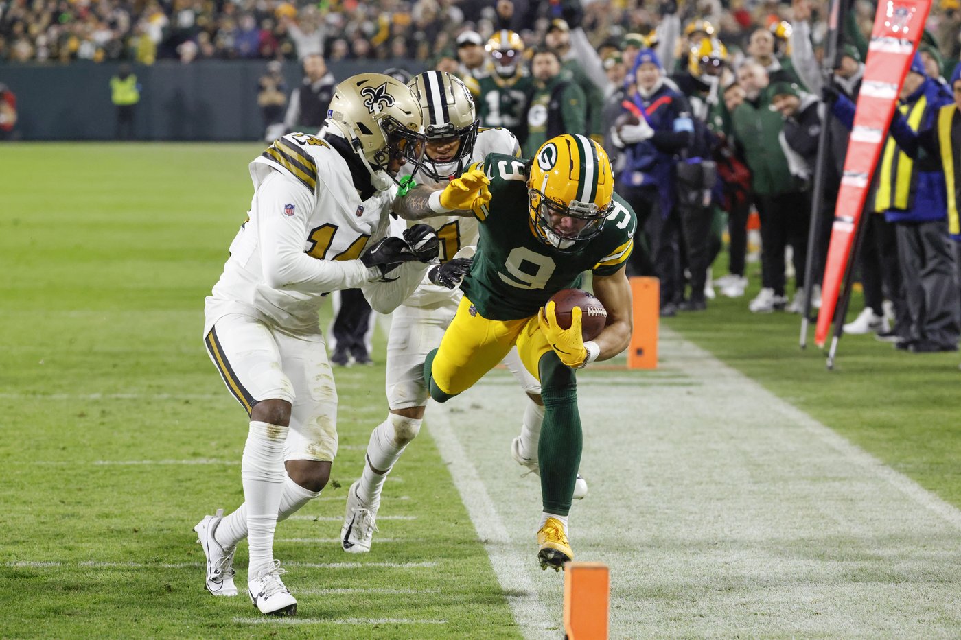 Packers clinch playoff berth with 1st shutout in NFL this season, 34-0 over Saints | iNFOnews.ca Packers clinch playoff berth with 1st shutout in NFL this season, 34-0 over Saints | iNFOnews.ca
