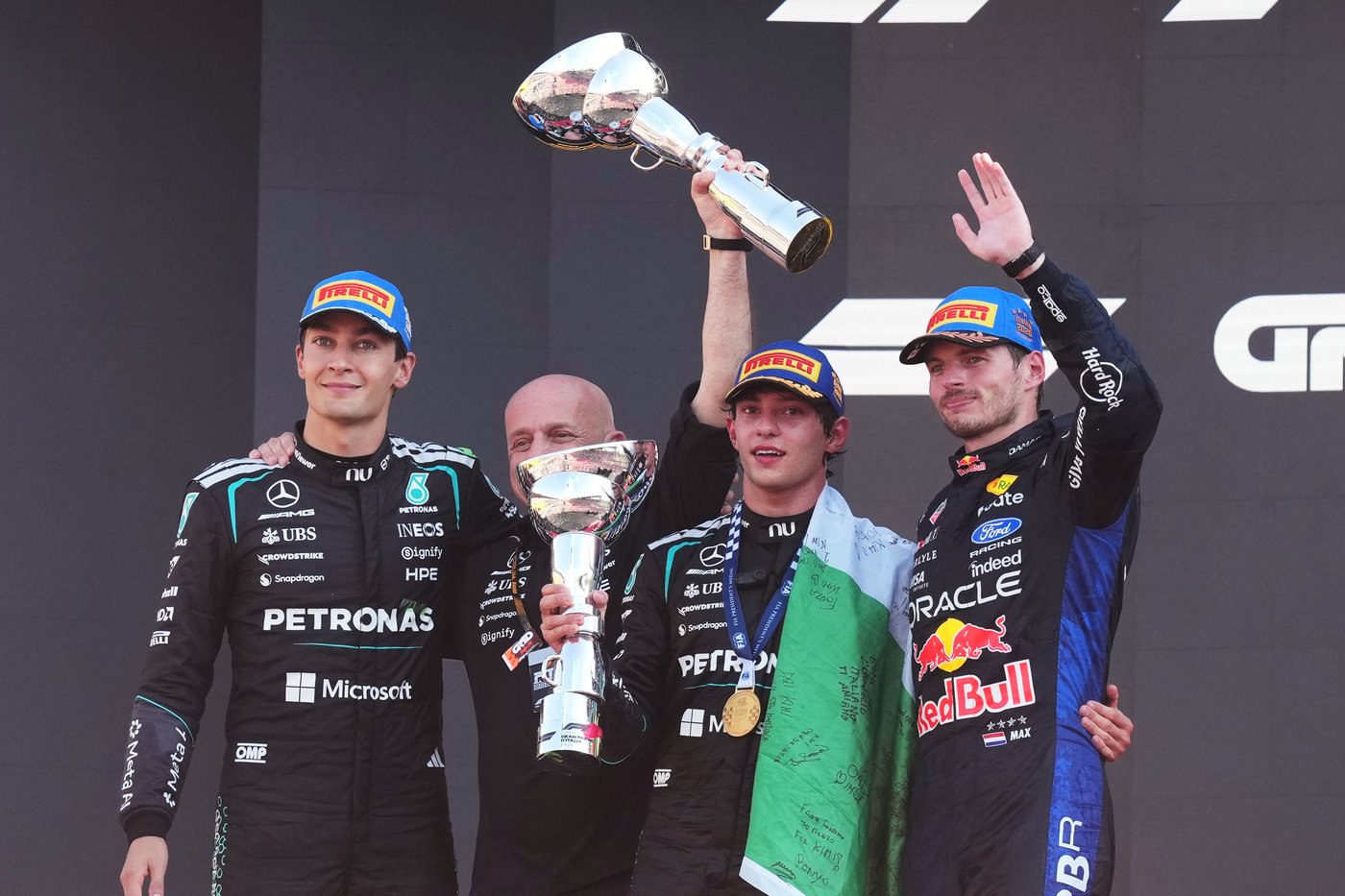 F1 leader Kimi Antonelli wins Italian GP after epic charge from the back | iNFOnews.ca