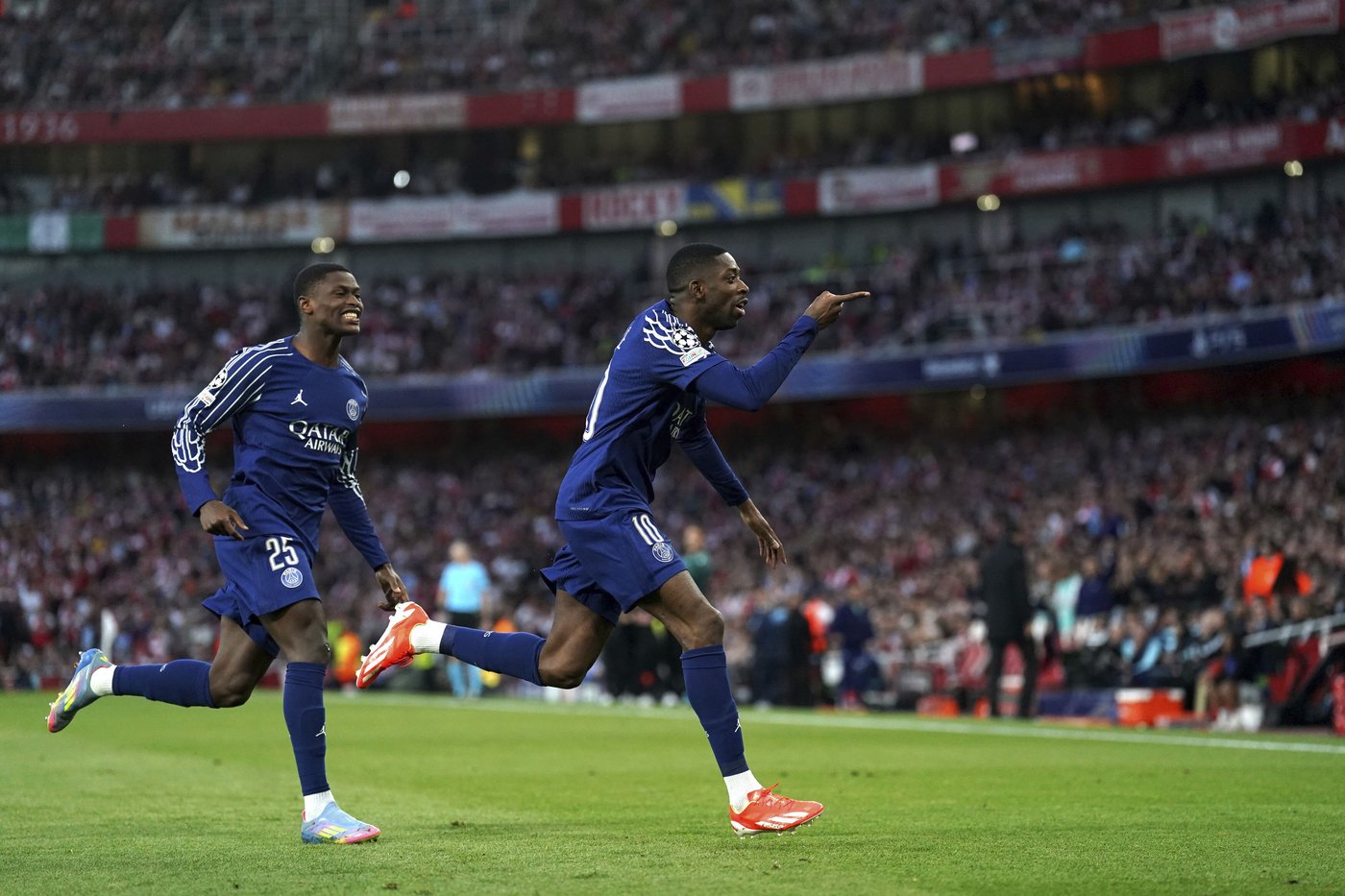 Dembele downplays injury concerns after scoring in PSG's Champions League win at Arsenal | iNFOnews.ca