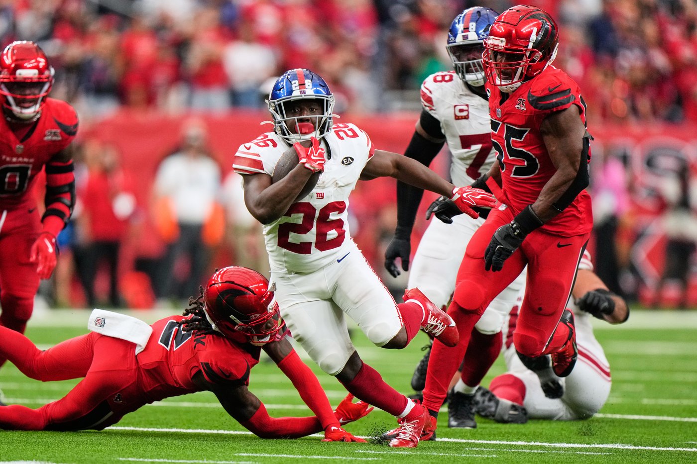 The Texans struggle defensively again in 27-21 overtime loss to Giants | iNFOnews.ca