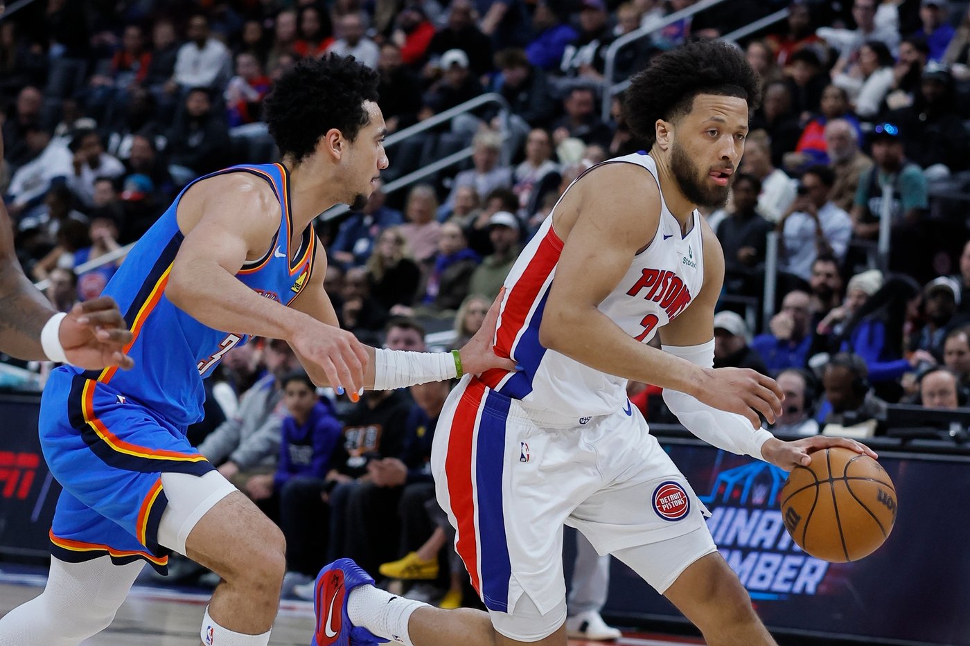 Duren, Cunningham lead Pistons past short-handed Thunder, 124-116 | iNFOnews.ca