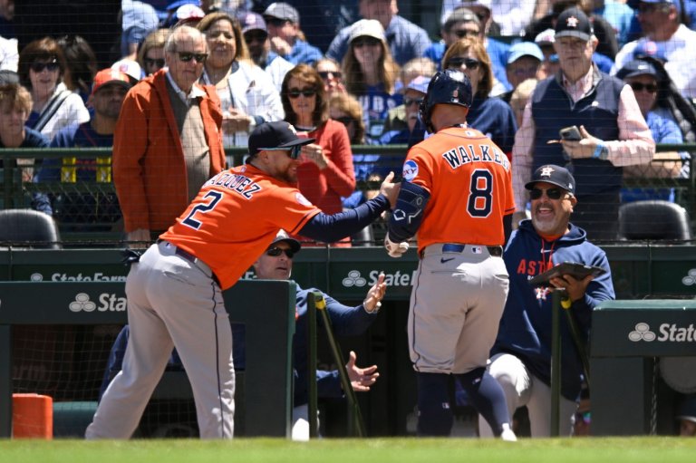Christian Walker’s 2 homers powers Astros past Cubs 3-0 as Chicago drops 7th straight | iNFOnews.ca