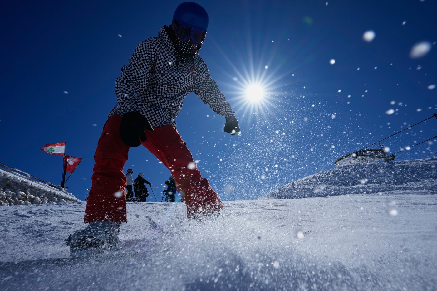 Photos show people in Lebanon enjoying winter weather on the slopes | iNFOnews.ca