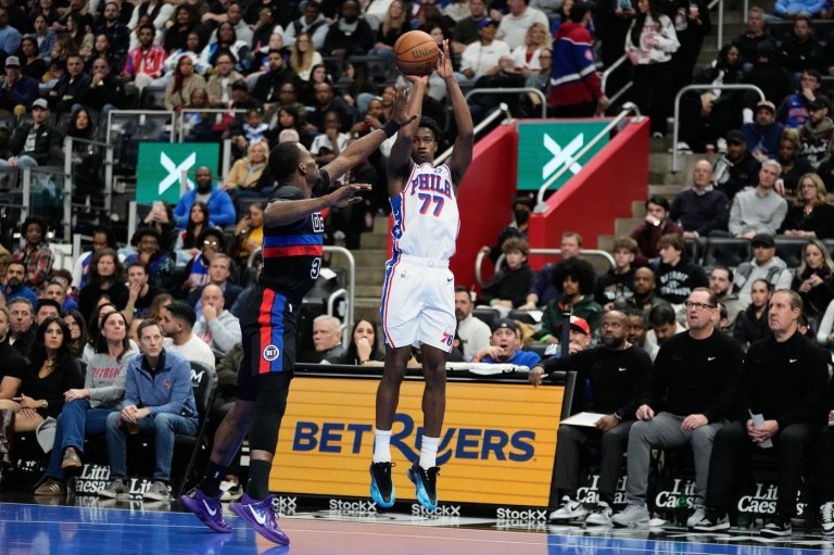 Short-handed Pistons win ninth straight game, beating 76ers 114-105 | iNFOnews.ca