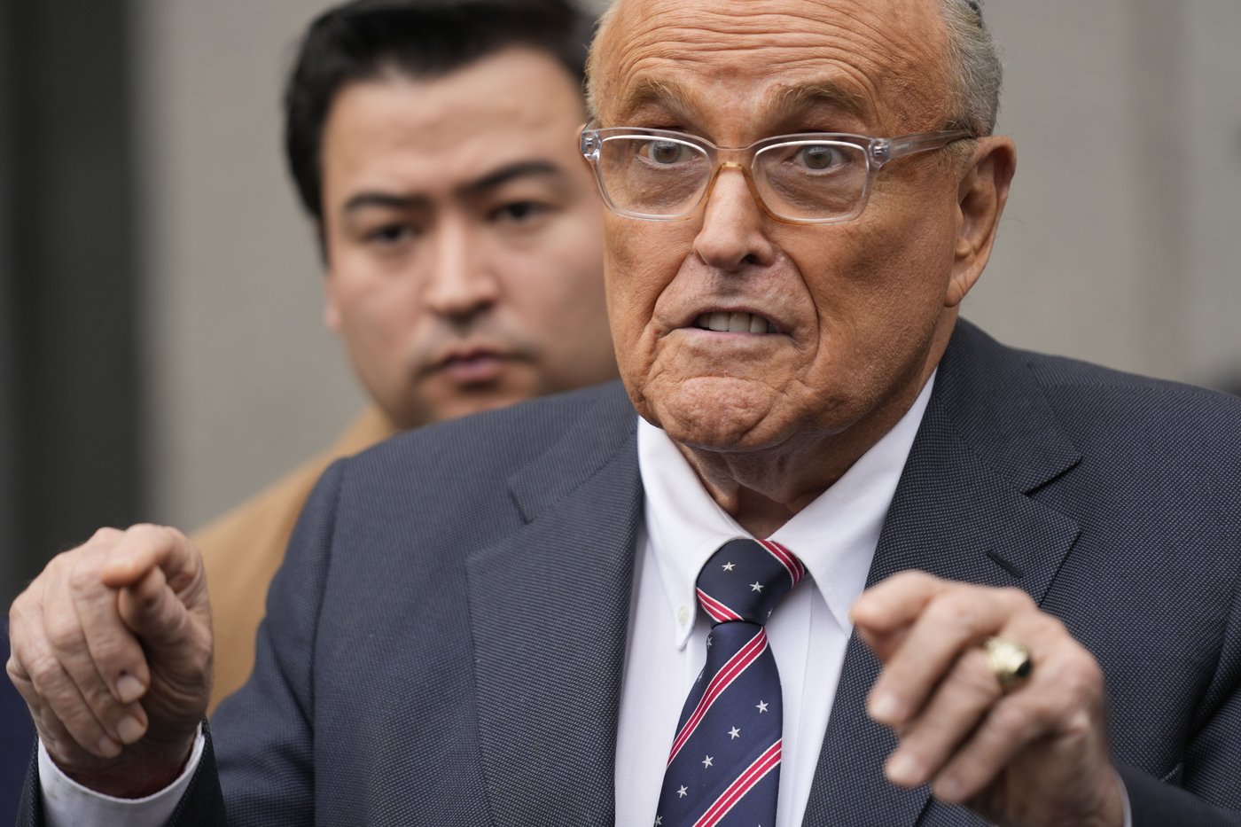 Rudy Giuliani in a courtroom outburst accuses judge in assets case of being unfair, drawing a rebuke | iNFOnews.ca