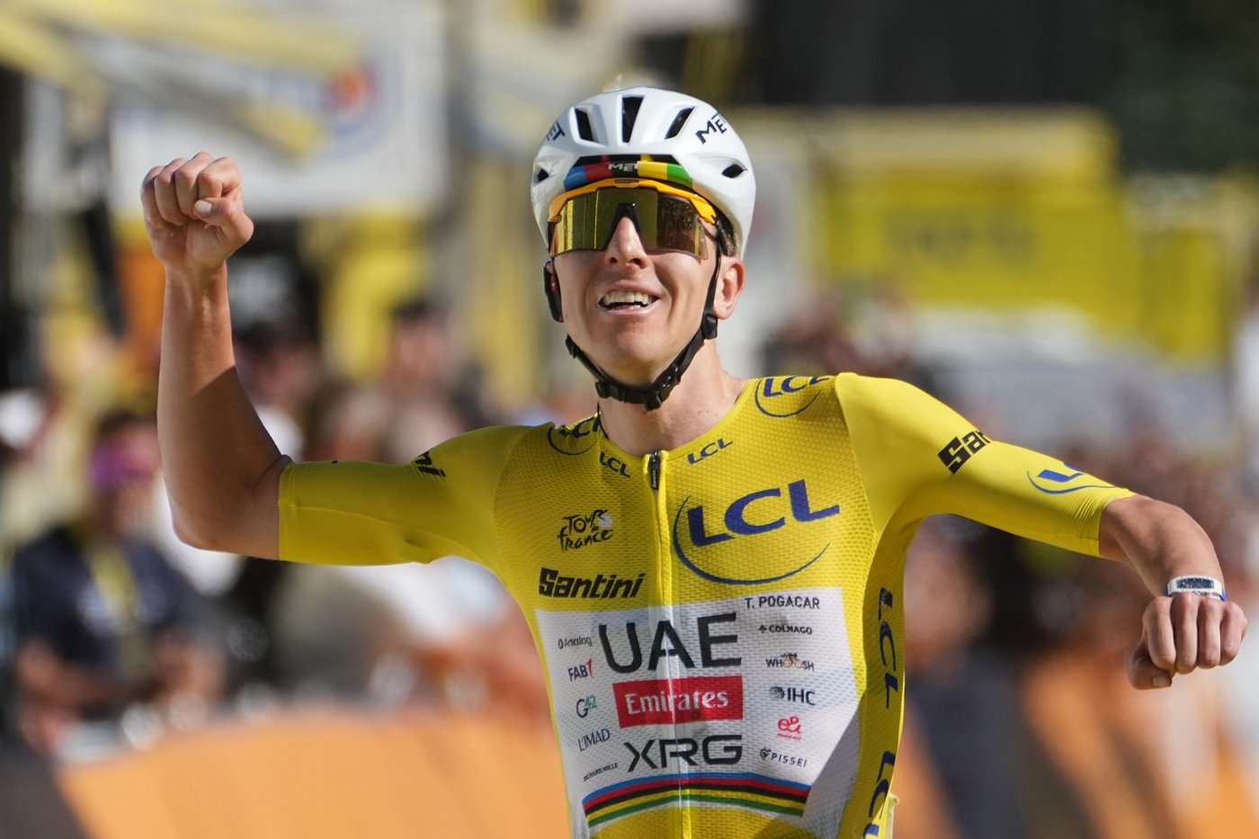 Pogacar launches brilliant attack on Alpe d'Huez to win stage 19 of the Tour and extend lead | iNFOnews.ca Pogacar launches brilliant attack on Alpe d'Huez to win stage 19 of the Tour and extend lead | iNFOnews.ca