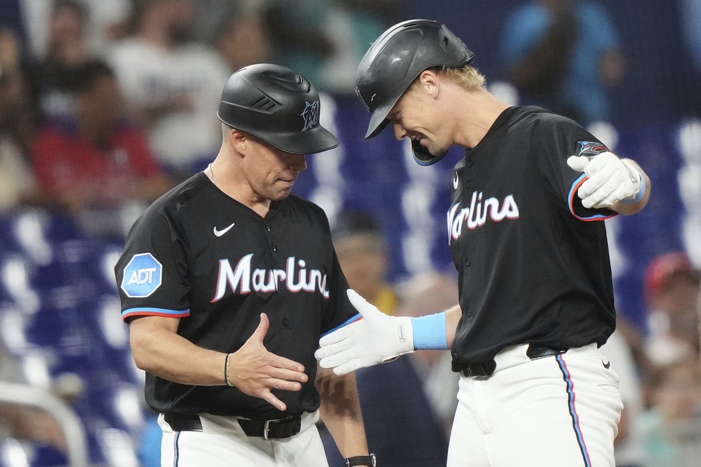 Nathaniel Lowe drives in 3 runs, Nationals score 7 unanswered runs to beat Marlins 7-4 | iNFOnews.ca