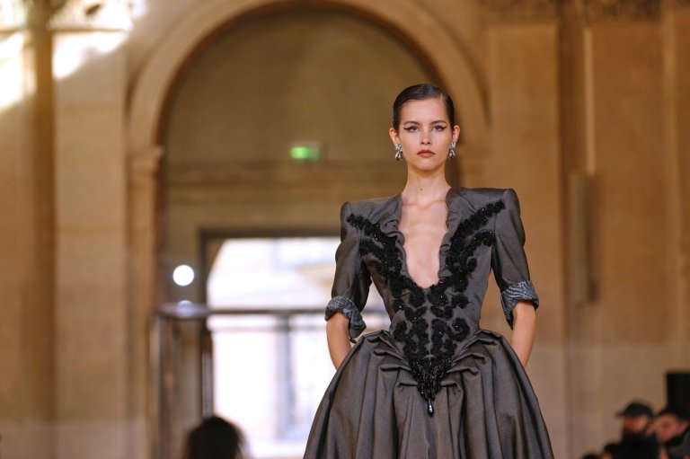 Vivienne Westwood brings beauty from chaos and dying sunflowers in Paris | iNFOnews.ca
