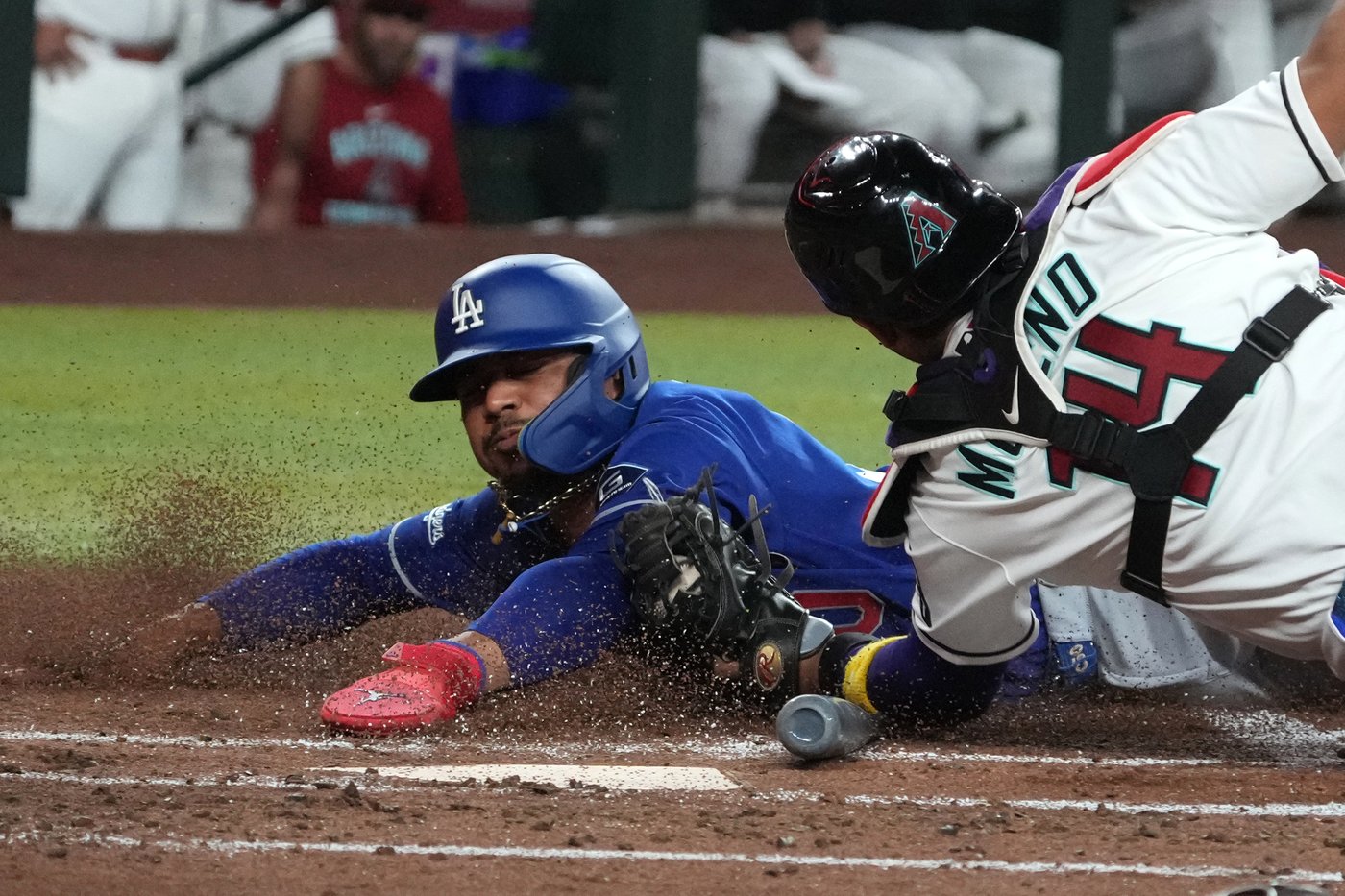 Marte and Arenado hit clutch homers to lift the Diamondbacks over the Dodgers 4-1 | iNFOnews.ca Marte and Arenado hit clutch homers to lift the Diamondbacks over the Dodgers 4-1 | iNFOnews.ca