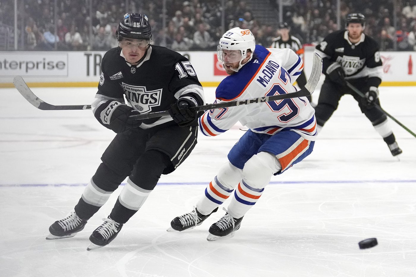 Byfield scores twice for Los Angeles Kings in 4-3 OT win over Edmonton Oilers | iNFOnews.ca