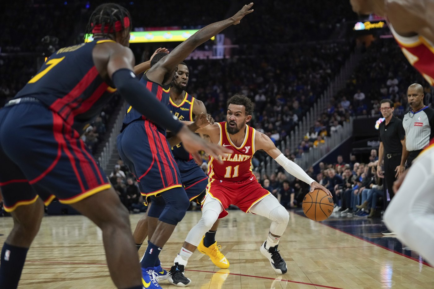 Andrew Wiggins scores 27 points, Stephen Curry adds 23 as Warriors beat Hawks 120-97 | iNFOnews.ca