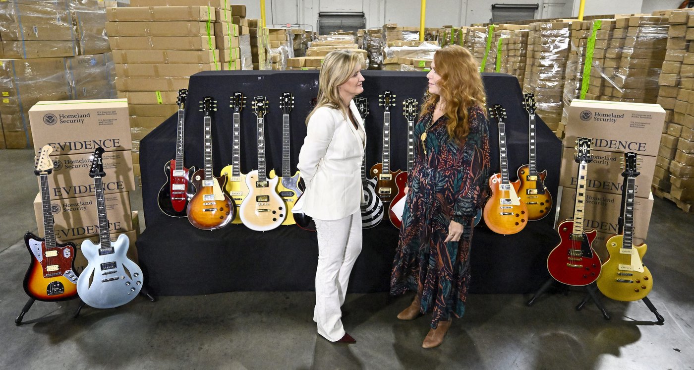 More than 3,000 fake Gibson guitars seized at Los Angeles port | iNFOnews.ca