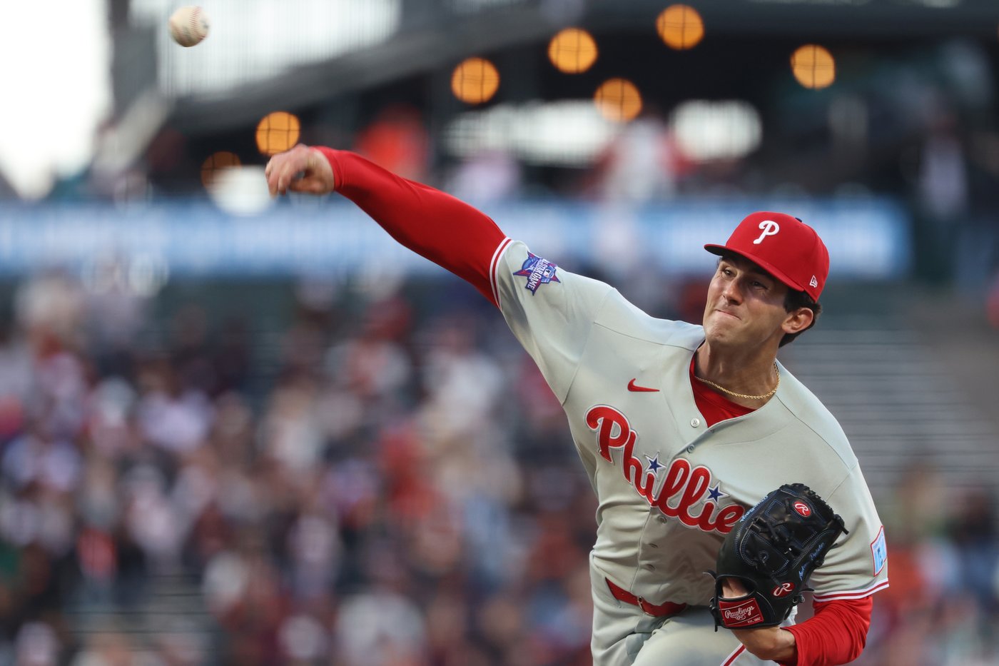 Phillies rookie Andrew Painter overcomes migraine, pitches five innings in relief in loss to D-backs | iNFOnews.ca