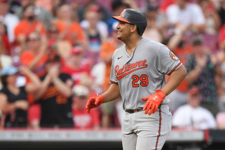 Samuel Basallo hits 2-run homer to back Trevor Rogers as Orioles blank Reds 3-0 | iNFOnews.ca