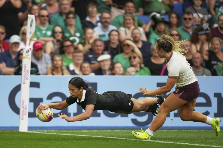 New Zealand crushes Ireland 40-0 at Women's Rugby World Cup | iNFOnews.ca
